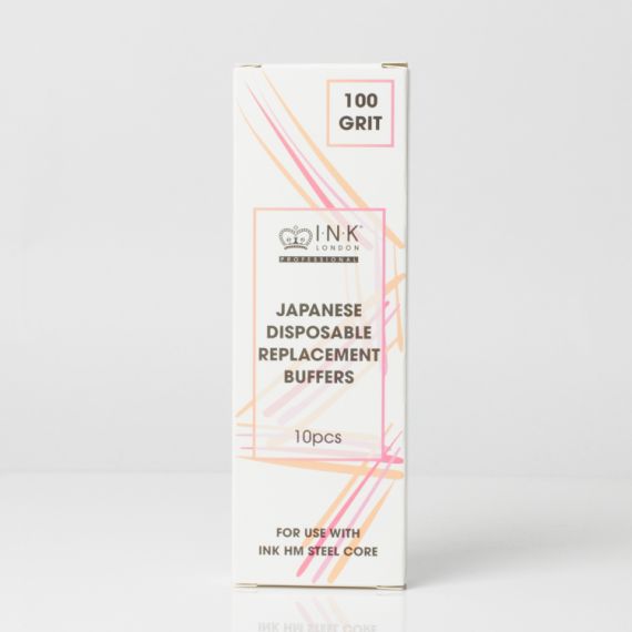 Disposable 100 Grit Buffer - 10 Pack