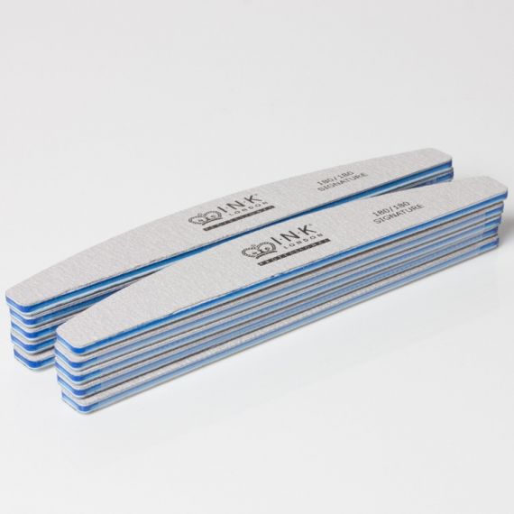 180/180 Signature Files - Half Moon (10 Pack)