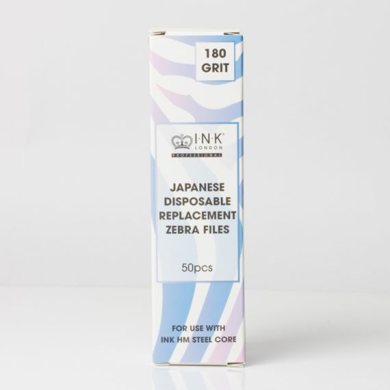Disposable 180 Grit Zebra File - 50 Pack