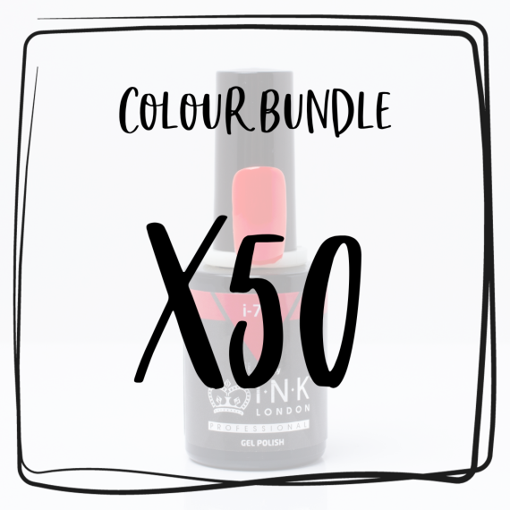 iLac - Colour Bundle (50 Gel Polishes)