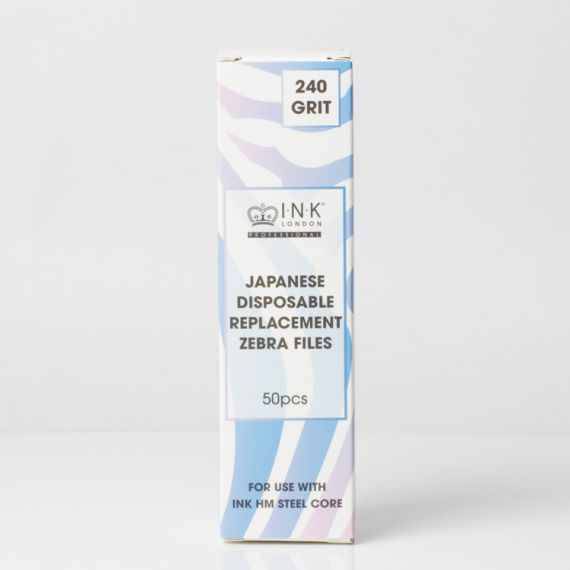 Disposable 240 Grit Zebra File - 50 Pack