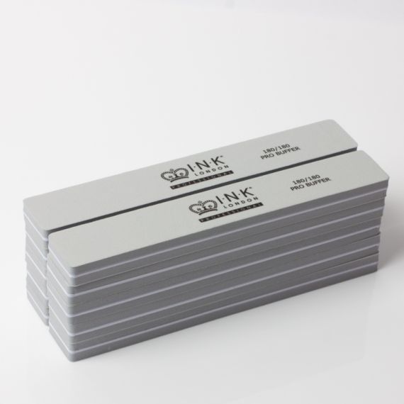 180/180 Grey Pro Buffer - Straight (10 Pack)