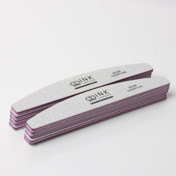 80/80 Signature Files - Half Moon (10 Pack)
