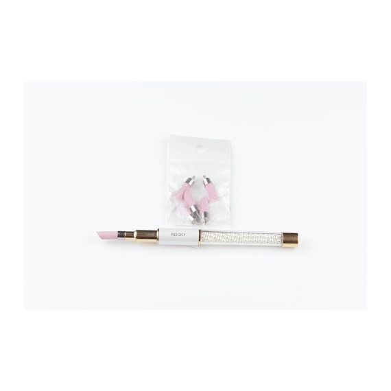 Rocky & 5 Friends - Golden Pearl - Ceramic Cuticle Pusher