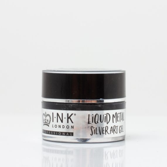 Liquid Metal Nail Art Gel - Silver (5ml)